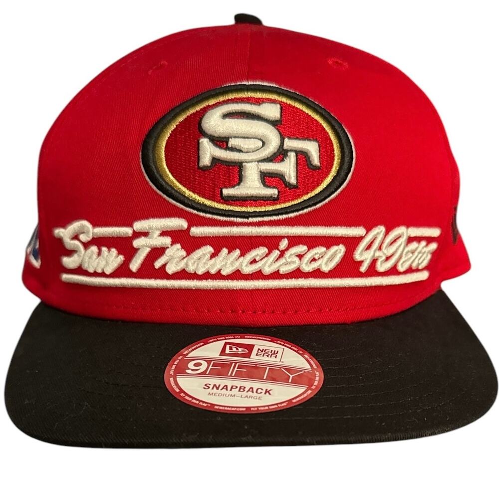 NFL New Era 59Fifty San Francisco 49ers Snapback Cap Hat - National League Logo